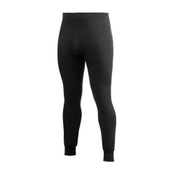 Woolpower Long Johns 200 uldunderbukser, unisex (Black)